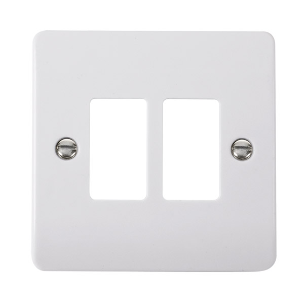 CLICK GRID PRO 2 GANG FRONTPLATE