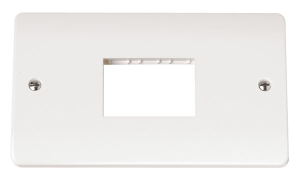 CLICK MODE 2 GANG 3 APERTURE FRONTPLATE