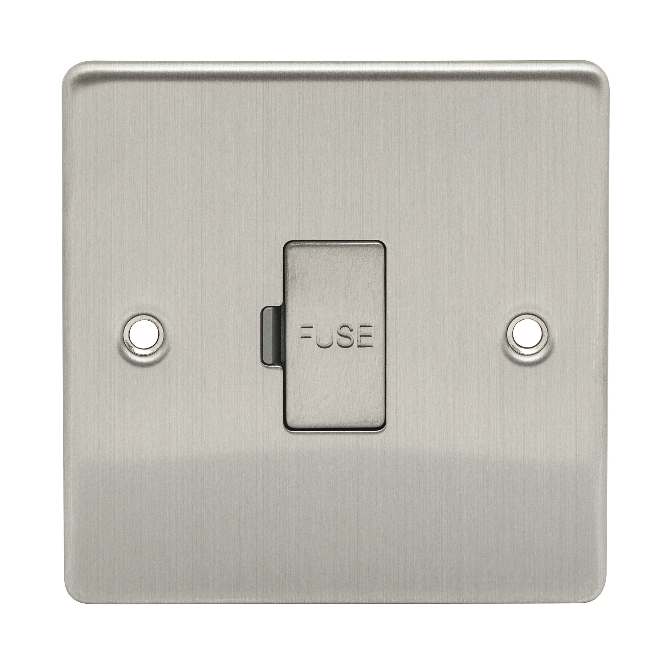 NIGLON PREMIER EDGE S BRUSHED CHROME UNSWITCH FUSED SPUR