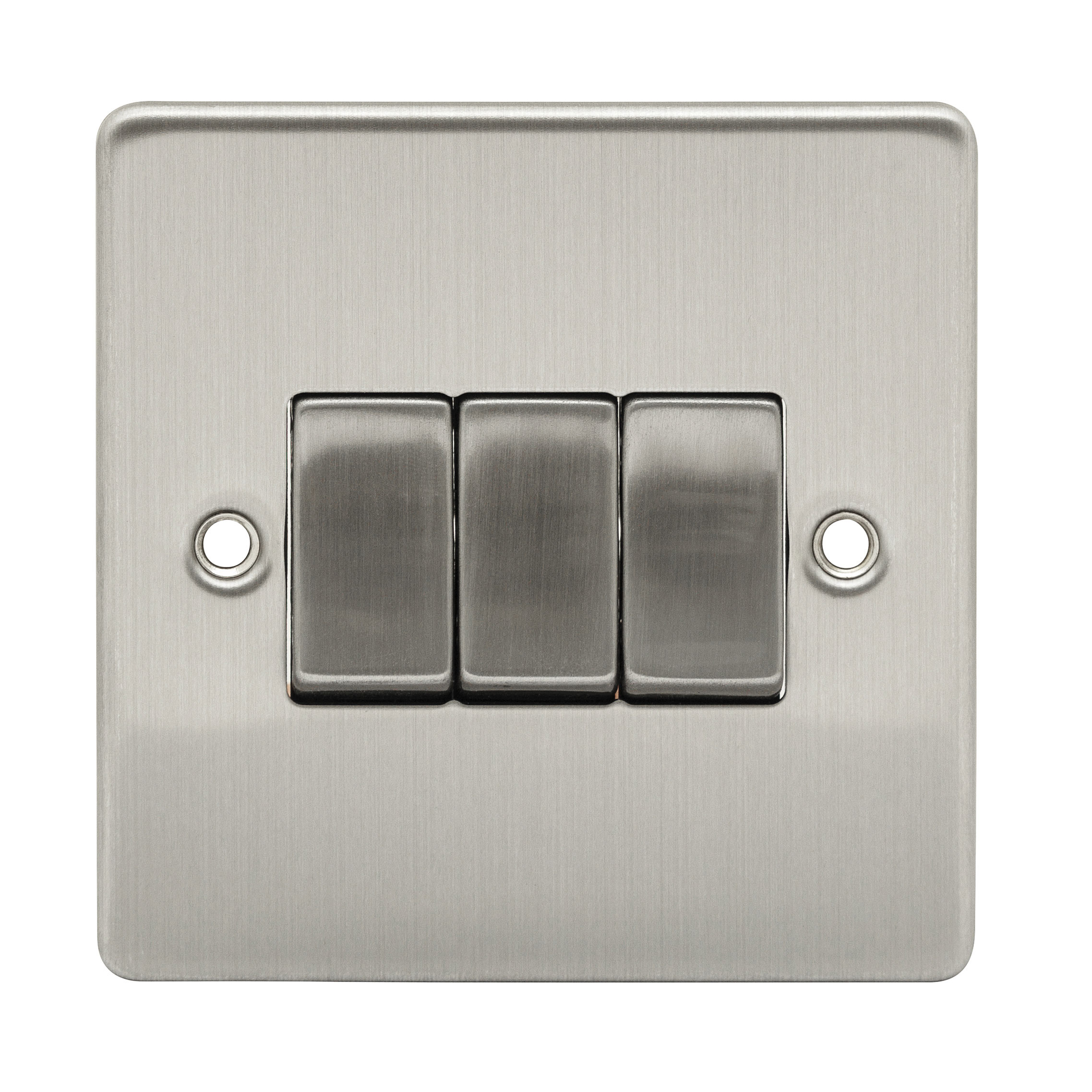 PREMIUM EDGE S BRUSHED CHROME 3G 2 WAY SWITCH 