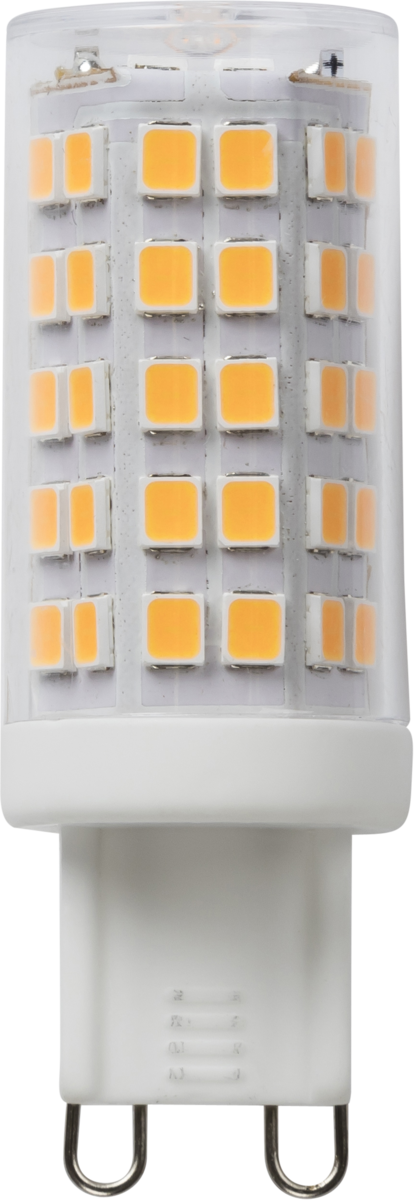 KNIGHTSBRIDGE 230V 4W G9 LED DIMMABLE CLEAR  LAMP - 2700K