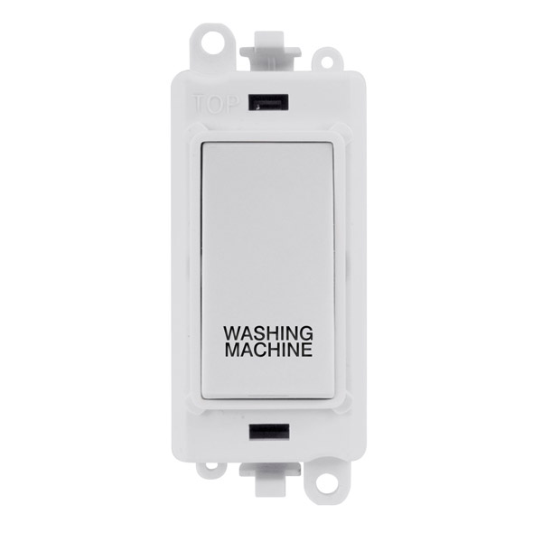 CLICK GRID PRO 20AX DP SWITCH MODULE ENGRAVED 