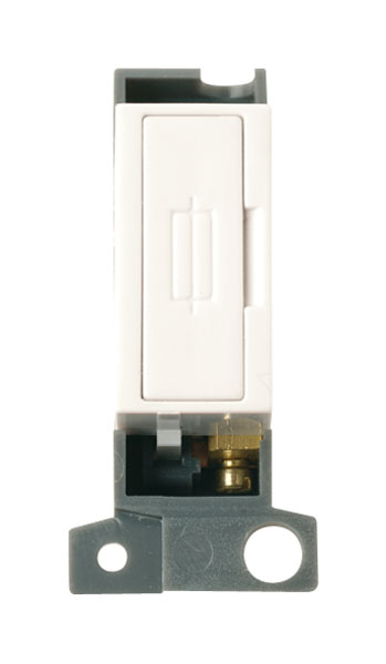 CLICK MINIGRID FUSE HOLDER 13a WHITE 