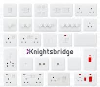 Knightsbridge White Plastic