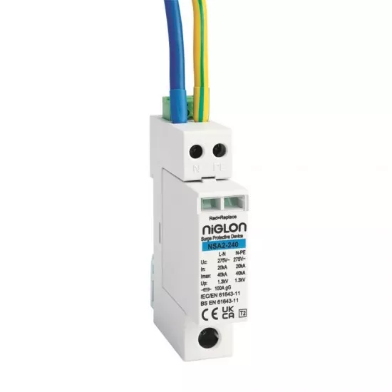 Niglon Protego Surge Device, AFDD's, RCDs & Accessories