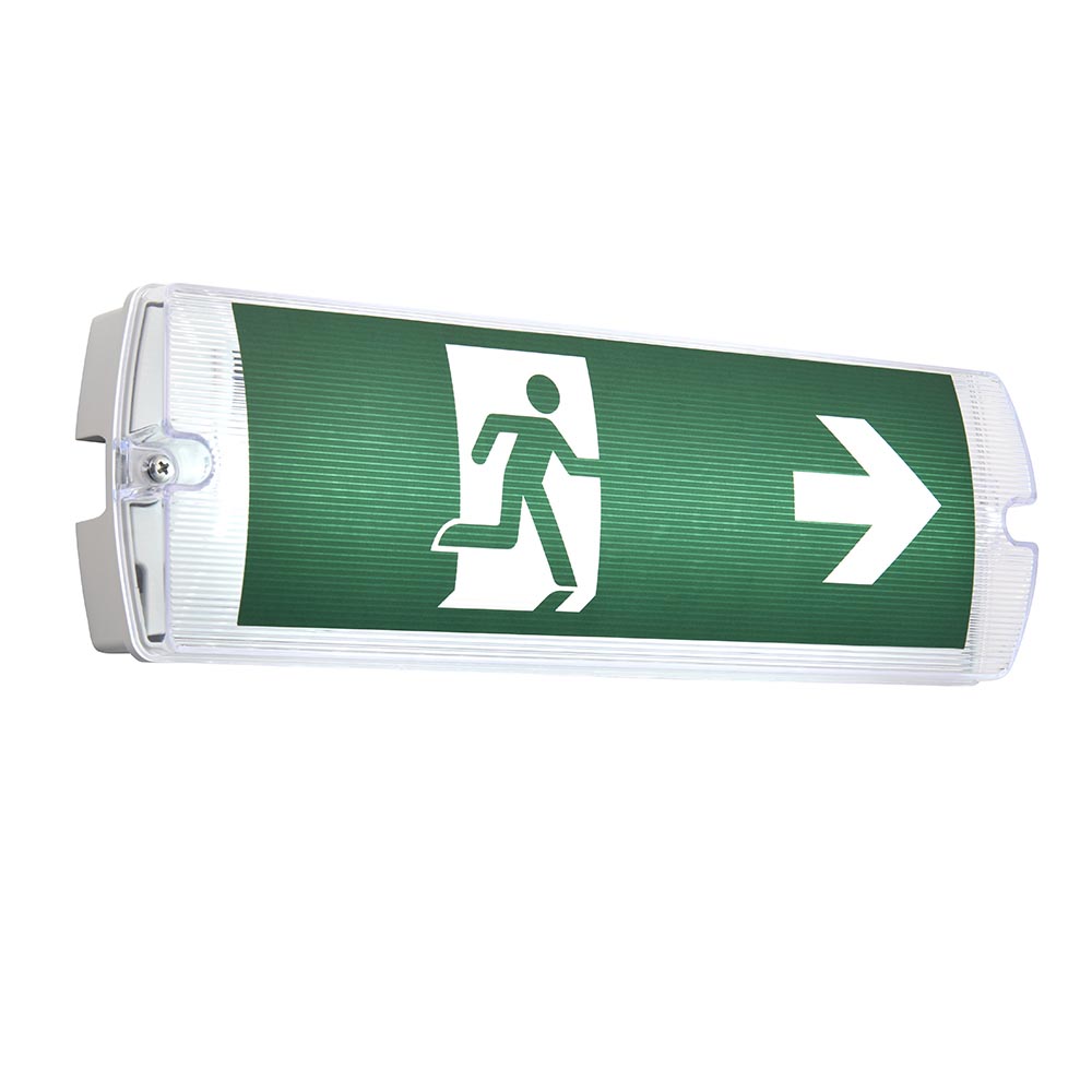 SAXBY SIGHTPRO 3.8W IP65 EMERGENCY BULKHEAD - SELF TEST