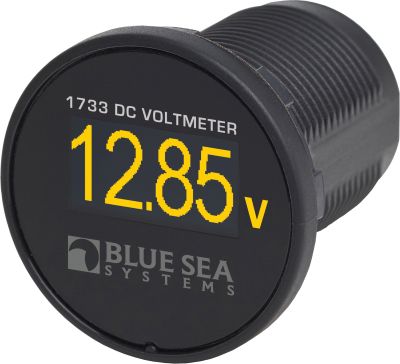 BLUE SEA SYSTEMS  METER MINI OLED DC VOLTAGE 