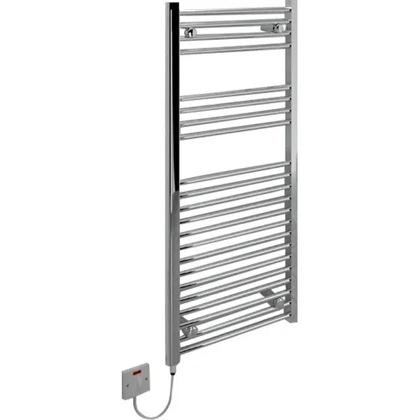 KUDOX ELECTRIC TOWEL RAIL,FLAT 250W CHROME, 1100 X 500MM