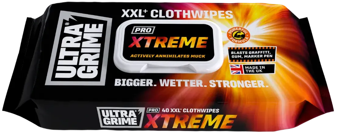 ULTRA GRIME XTREME WIPES 40 PACK