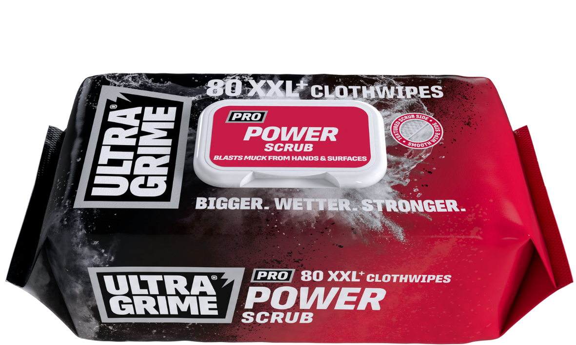 ULTRA GRIME POWER SCRUB WIPES 100 PACK