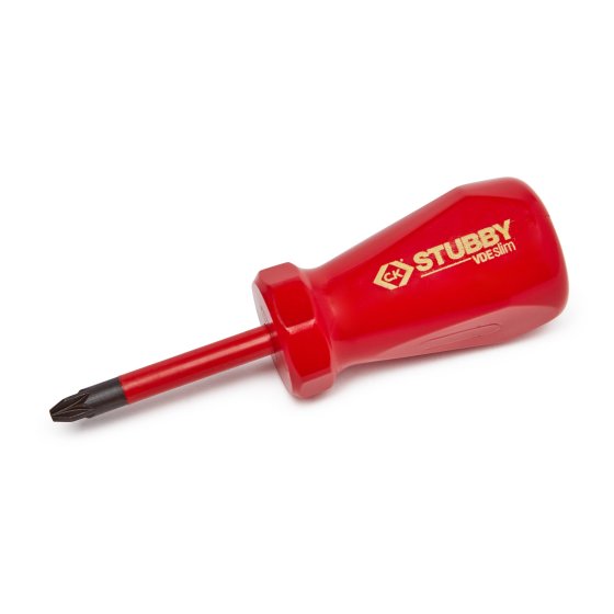 CK STUBBY VDE SLIM SCREWDRIVER PZ2