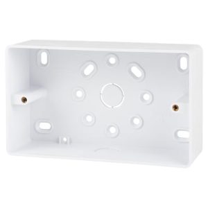 UNIVOLT DOUBLE 44MM SURFACE BOX MALLEABLE