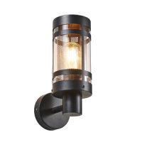 FORUM GADA WALL LIGHT, BLACK WITH BRASS MESH