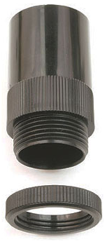 UNIVOLT 20MM MALE ADAPTORS BLACK