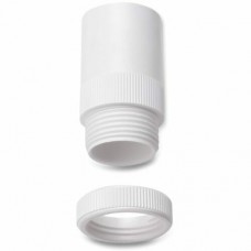 UNIVOLT 20MM PVC-LSF MALE ADAPTOR WHITE