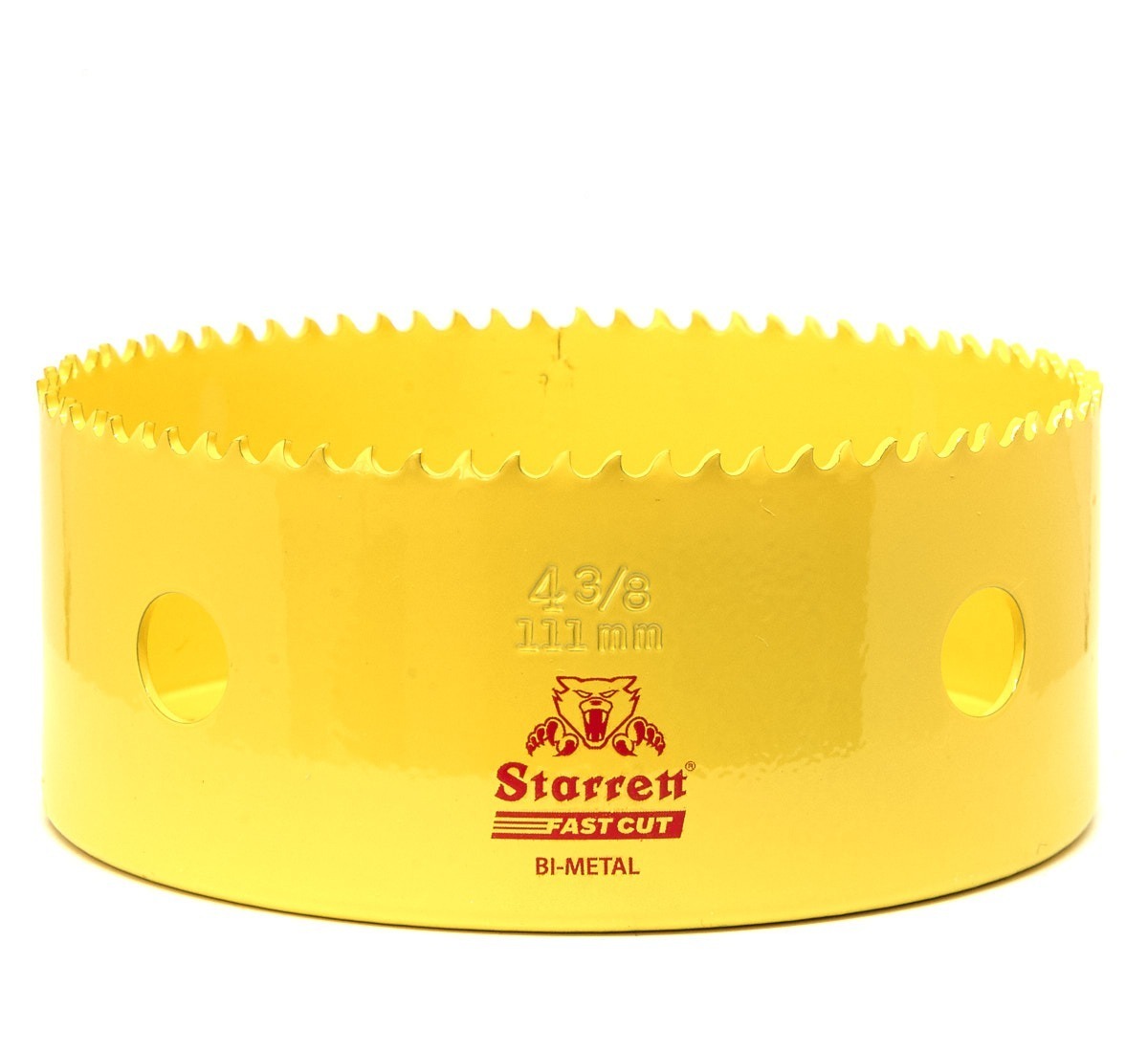 STARRETT 111MM FASTCUT BI-METAL HOLESAW