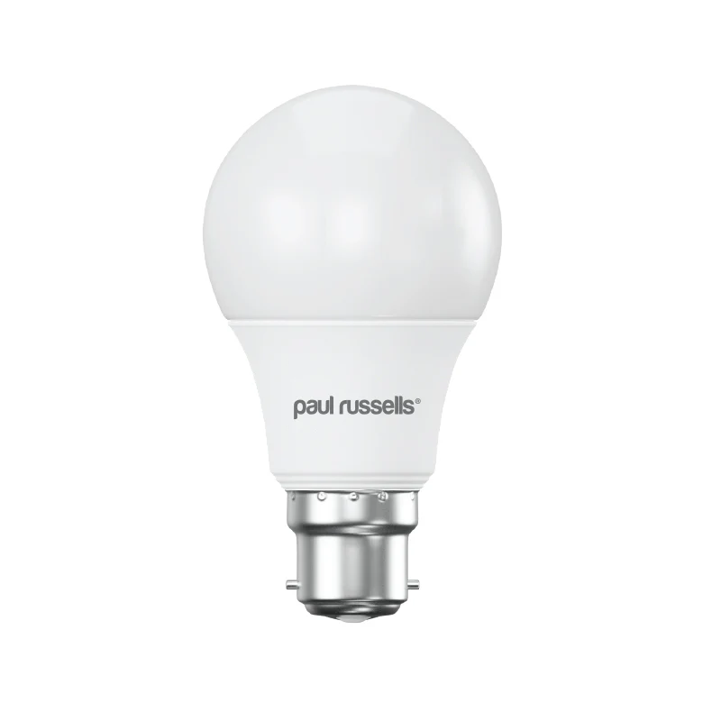 8W LED GLS, EQUIVALENT TO 60W, B22, 806LM, NON DIMMABLE, 2700K 