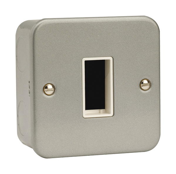 CLICK METAL CLAD 1G 1 APERTURE BOX