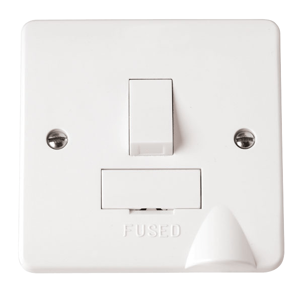 CLICK MODE SWITCHED FUSED SPUR WITH FLEX OUTLET