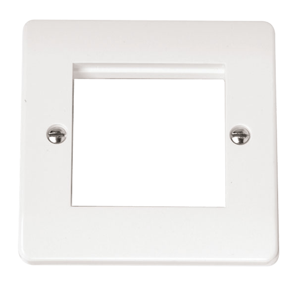 CLICK MODE 1 GANG 2 MODULE DATA FRONTPLATE