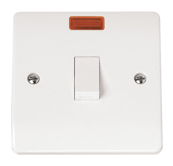CLICK MODE 20A DOUBLE POLE SWITCH WITH NEON