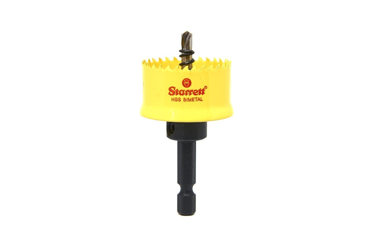 STARRETT CORDLESS HSS BI-METAL SMOOTH CUTTING HOLESAW 32MM