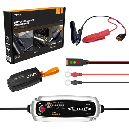 CTEK MXS 5.0 Power Kit UK - 40-698