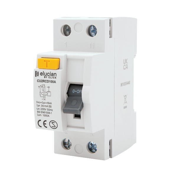 CLICK ELUCIAN 2 POLE 100A 30ma RCD 