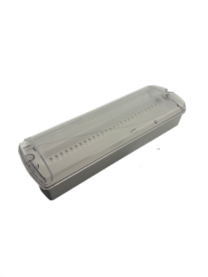 DIAMOND LED CAPRI 3.5W IP65 EMERGENCY BULKHEAD, MAINTAINED / NON MAINTAINED C/W LEGEND