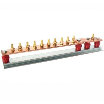 TERM TECH 10 WAY EARH BAR W/DISCONNECTING LINK 