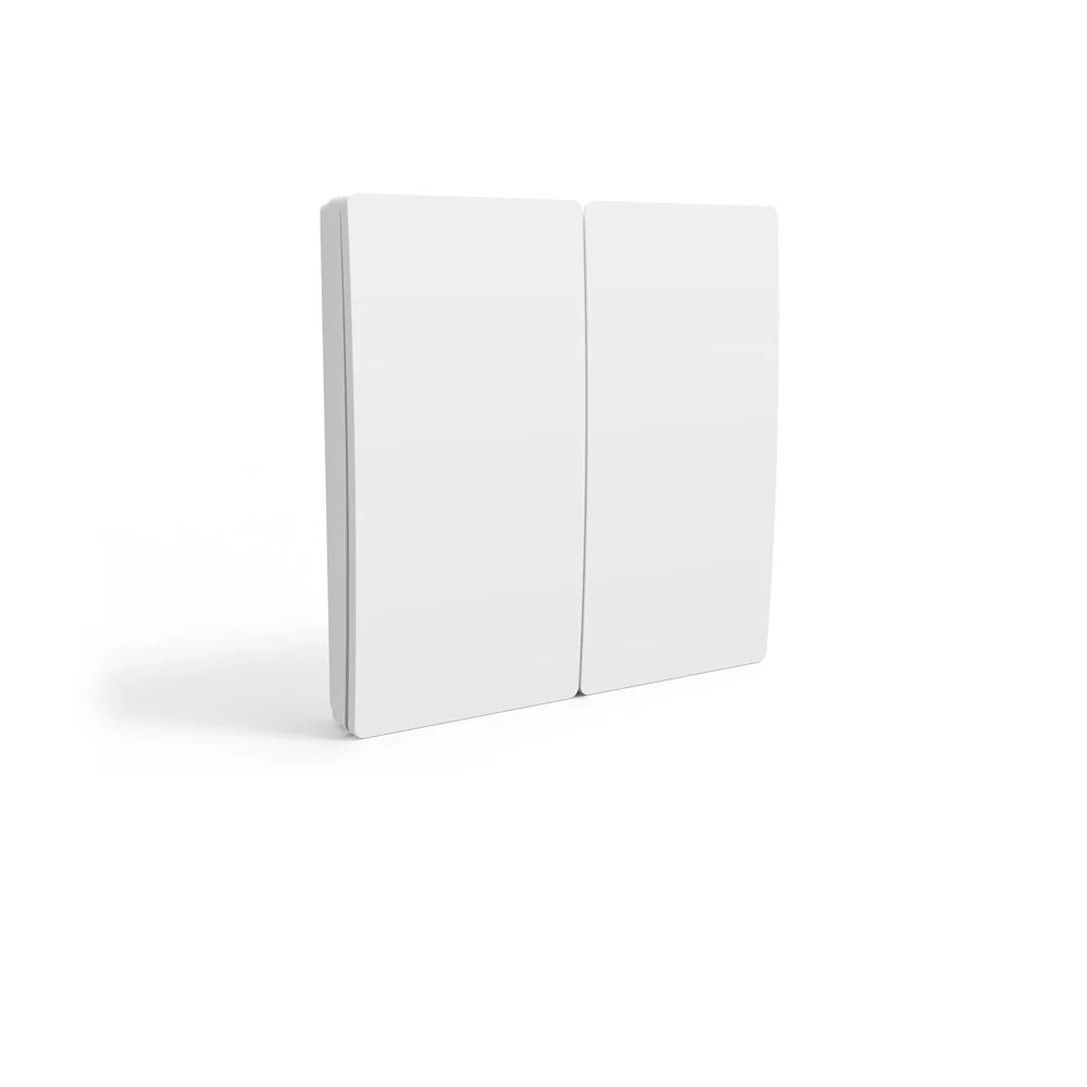 ENER-J KINETIC WHITE PLASTIC SWITCH 2G IP55