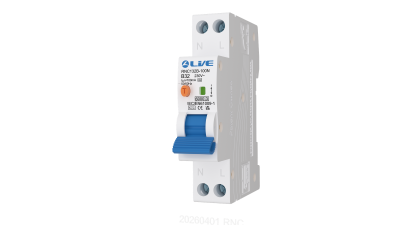 LIVE SRN, PLUG ON NEUTRAL RCBO, 32A DOUBLE POLE, BI DIRECTIONAL, B CURVE