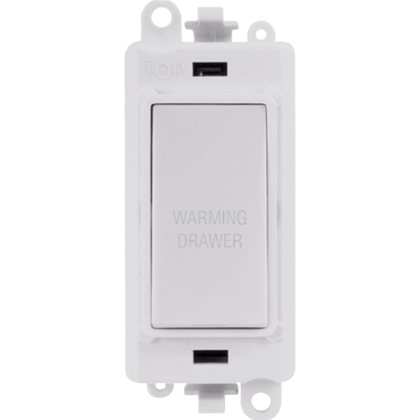 CLICK GRID PRO 20AX DP SWITCH MODULE ENGRAVED 
