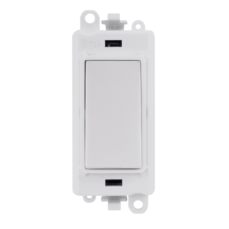 CLICK GRID PRO 20A 3 POSITION RETRACTIVE SWITCH IN WHITE 