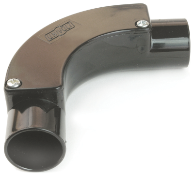 UNIVOLT 20MM INSPECTION BEND BLACK