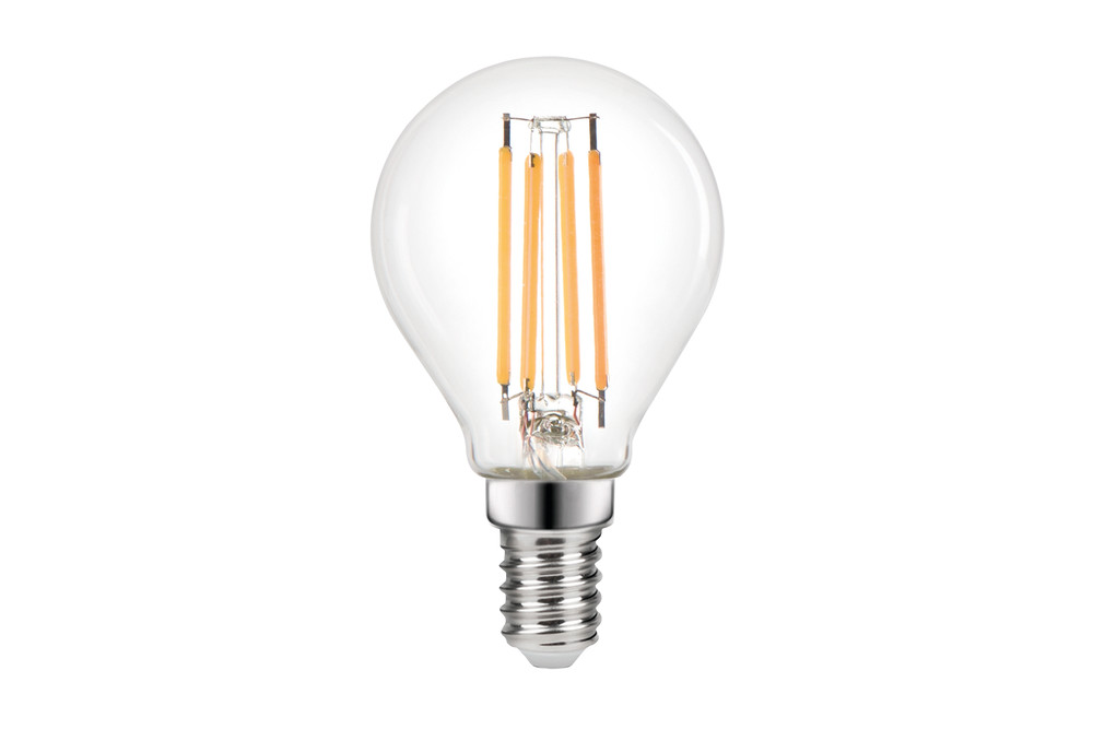 INTEGRAL OMNI FILAMENT GOLF BALL LAMP E14 4.5W DIMMABLE 2700K CLEAR GLASS