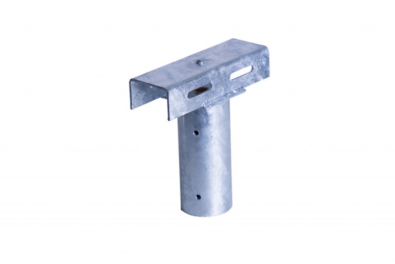STREET LIGHT BRACKET FOR 76MM COLUMN TO CARRY 2 X LED FLOODLIGHTS