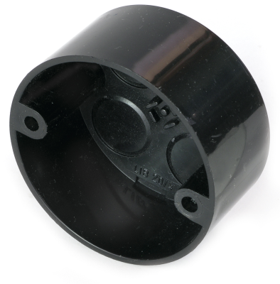 UNIVOLT 20MM LOOP IN BOX 4 HOLE BLACK