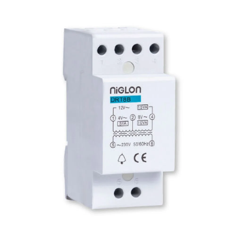 NIGLON BELL TRANSFORMER 8 12 24V AC1-24A 2 MOD