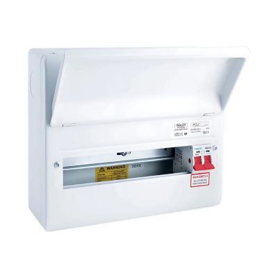 NIGLON PROTEGO 12 MODULE 10 WAY CONSUMER UNIT WITH 100A ISOLATOR