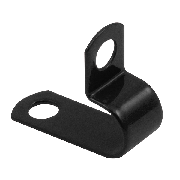 7.0MM-7.4MM LSF P CLIPS (PK50) BLACK