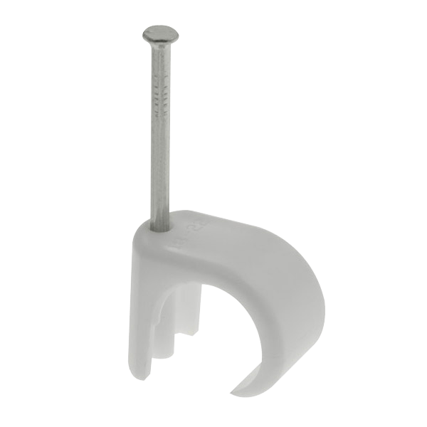 7-10MM WHITE ROUND CLIPS (BOX-100)