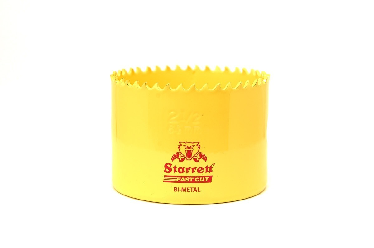 STARRETT 64MM FASTCUT BI-METAL HOLESAW