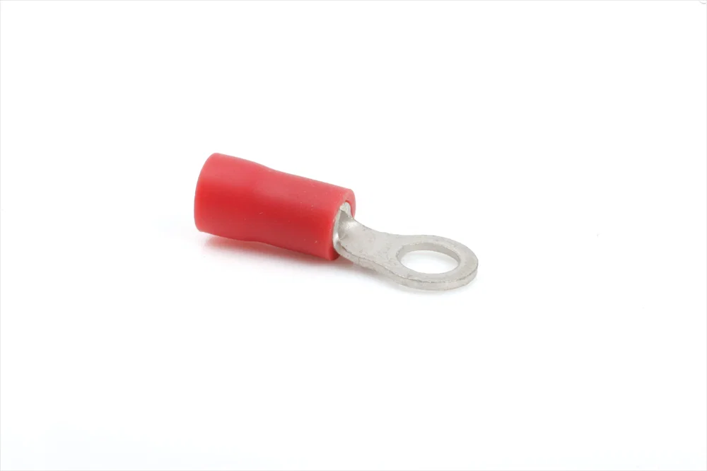 TERM TECH RED RING TERMINAL 6.5MM HOLE 