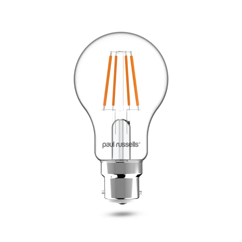 7W LED FILAMENT GLS, EQUIVALENT TO 60W, B22, 806LM, DIMMABLE, 2700K