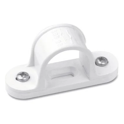 UNIVOLT 20MM PVC-LSF SPACER BAR SADDLE WHITE