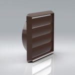 VERPLAS 150MM GRAVITY GRILLE BROWN