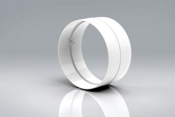 VERPLAS125MM ROUND CONNECTOR