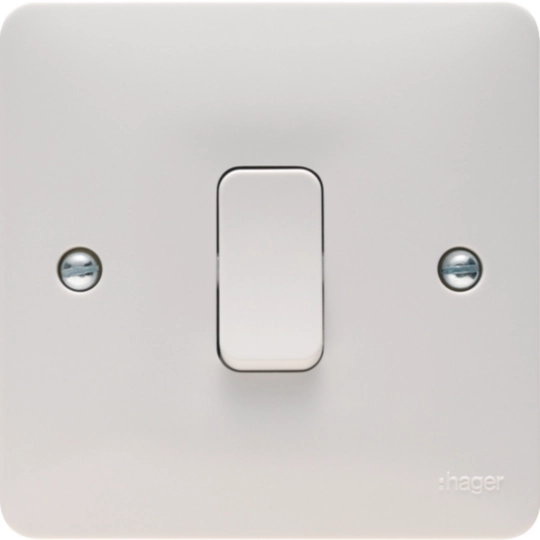 HAGER SOLLYSTA 20A DOUBLE POLE SWITCH 