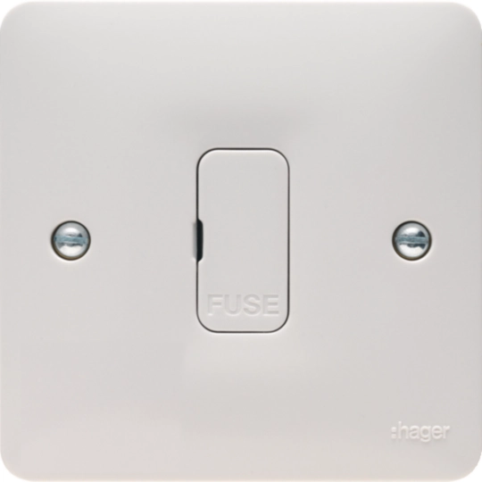 HAGHER SOLLYSTA 13A FUSED CONNECTION UNIT, UNSWITCHED
